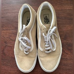 Tan and Cream Men’s Vans